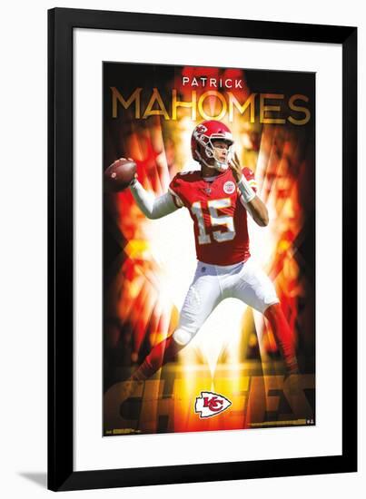 KANSAS CITY CHIEFS - P MAHOMES 18-null-Framed Standard Poster