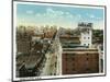 Kansas City, Missouri - Aerial View of the City-Lantern Press-Mounted Art Print