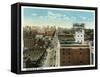 Kansas City, Missouri - Aerial View of the City-Lantern Press-Framed Stretched Canvas