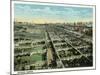 Kansas City, Missouri - General View of the Stockyards-Lantern Press-Mounted Art Print