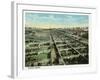 Kansas City, Missouri - General View of the Stockyards-Lantern Press-Framed Art Print