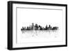 Kansas City Missouri Skyline-Marlene Watson-Framed Giclee Print