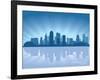 Kansas City, Missouri Skyline-Yurkaimmortal-Framed Art Print