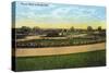 Kansas City, Missouri - View of Flower Beds in Swope Park-Lantern Press-Stretched Canvas