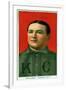 Kansas City, MO, Kansas City Minor League, Bill Hallman, Baseball Card-Lantern Press-Framed Art Print