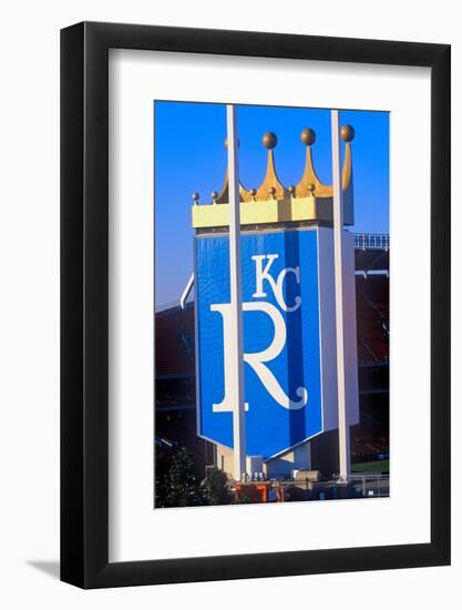 Kansas City Royals, Baseball Stadium, Kansas City, MO-null-Framed Premium Photographic Print