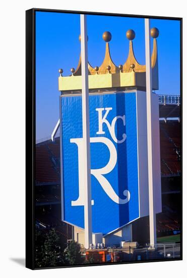 Kansas City Royals, Baseball Stadium, Kansas City, MO-null-Framed Stretched Canvas
