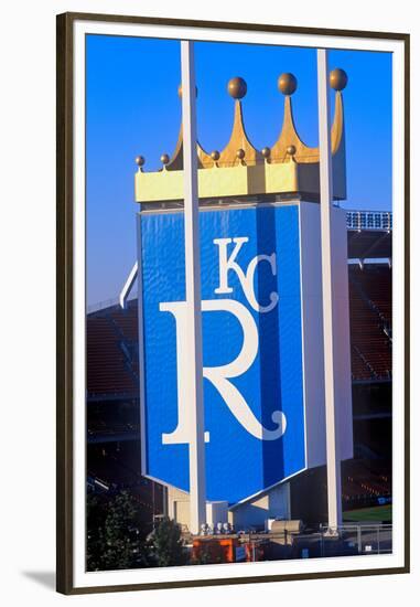 Kansas City Royals, Baseball Stadium, Kansas City, MO-null-Framed Premium Photographic Print