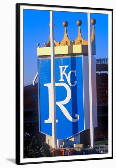 Kansas City Royals, Baseball Stadium, Kansas City, MO-null-Framed Premium Photographic Print