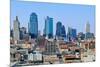 Kansas City skyline from Crown Center, MO-null-Mounted Photographic Print