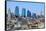 Kansas City skyline from Crown Center, MO-null-Framed Stretched Canvas
