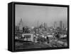 Kansas City Skyline-null-Framed Stretched Canvas