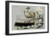 Kansas City Spirit, Rooster on Ship-null-Framed Art Print