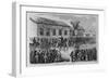 Kansas.-- Col. Sumner Arriving at Constitution Hall.-null-Framed Giclee Print