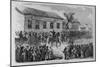 Kansas.-- Col. Sumner Arriving at Constitution Hall.-null-Mounted Giclee Print