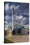 Kansas Cosmosphere and Space Center Exterior, Hutchinson, Kansas, USA-Walter Bibikow-Stretched Canvas