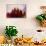 Kansas Downtown Skyline-NaxArt-Mounted Art Print displayed on a wall