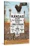 Kansas! for James G Blaine.-J.M.W. Jones Sta'y & P't'g Co-Stretched Canvas