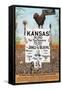 Kansas! for James G Blaine.-J.M.W. Jones Sta'y & P't'g Co-Framed Stretched Canvas