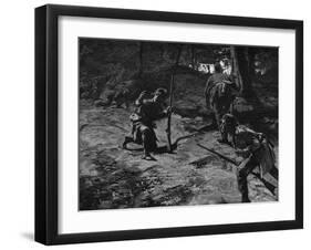 Kansas Pro-Slavery-null-Framed Art Print