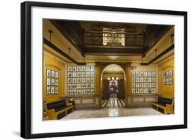 Kansas State Capital Interior, Topeka, Kansas, USA-Walter Bibikow-Framed Photographic Print