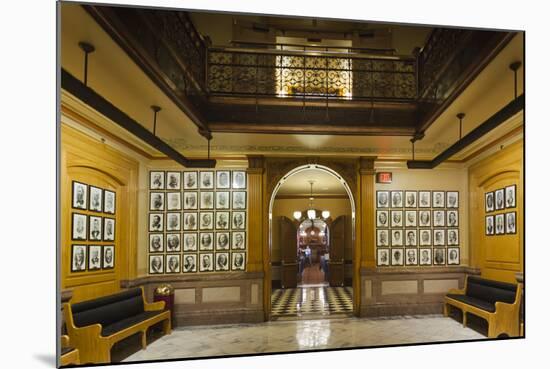 Kansas State Capital Interior, Topeka, Kansas, USA-Walter Bibikow-Mounted Photographic Print