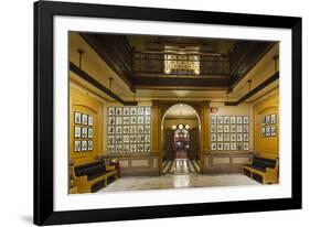 Kansas State Capital Interior, Topeka, Kansas, USA-Walter Bibikow-Framed Photographic Print