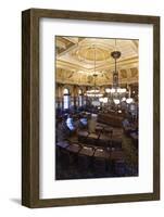 Kansas State Capital, State Senate Chamber, Topeka, Kansas, USA-Walter Bibikow-Framed Photographic Print