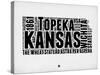 Kansas Word Cloud 2-NaxArt-Stretched Canvas