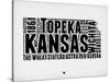 Kansas Word Cloud 2-NaxArt-Stretched Canvas