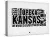 Kansas Word Cloud 2-NaxArt-Stretched Canvas