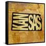 Kansas-Art Licensing Studio-Framed Stretched Canvas