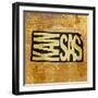 Kansas-Art Licensing Studio-Framed Premium Giclee Print