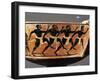 Kantharos Depicting Athletes Running-null-Framed Giclee Print