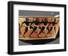 Kantharos Depicting Athletes Running-null-Framed Giclee Print