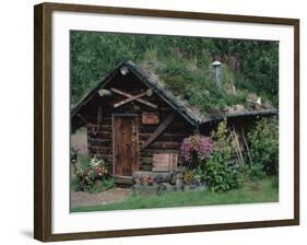 Kantishna Recorders Office, Denalia National Park, Alaska, USA-Dee Ann Pederson-Framed Photographic Print