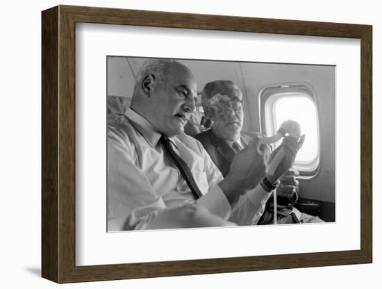 Kantrowitz Brothers (Adrian and Arthur) During Ventricle Heart Part Experiment, June 1966-Ralph Morse-Framed Photographic Print