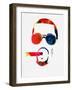 Kanye Watercolor-Lana Feldman-Framed Art Print