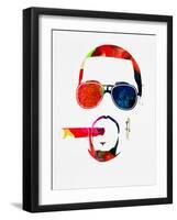 Kanye Watercolor-Lana Feldman-Framed Art Print