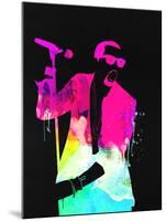 Kanye Watercolor-Lana Feldman-Mounted Art Print