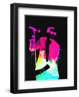 Kanye Watercolor-Lana Feldman-Framed Art Print