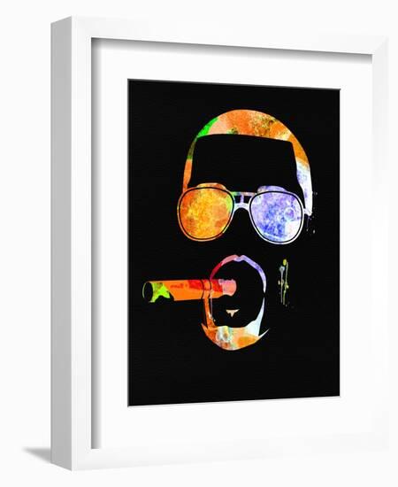 Kanye Watercolor-Lana Feldman-Framed Art Print