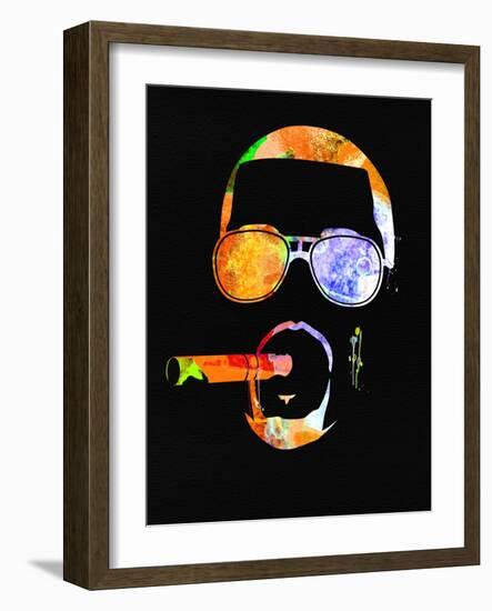 Kanye Watercolor-Lana Feldman-Framed Art Print