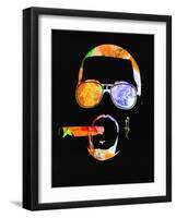 Kanye Watercolor-Lana Feldman-Framed Art Print