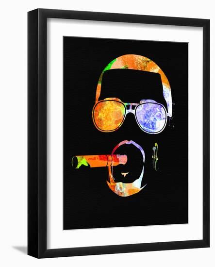 Kanye Watercolor-Lana Feldman-Framed Art Print