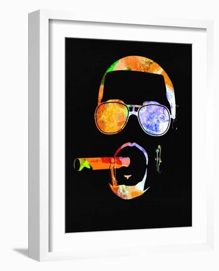 Kanye Watercolor-Lana Feldman-Framed Art Print