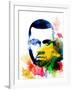 Kanye West Watercolor-Jack Hunter-Framed Art Print