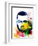 Kanye West Watercolor-Jack Hunter-Framed Art Print