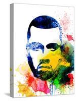 Kanye West Watercolor-Jack Hunter-Stretched Canvas