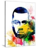 Kanye West Watercolor-Jack Hunter-Stretched Canvas